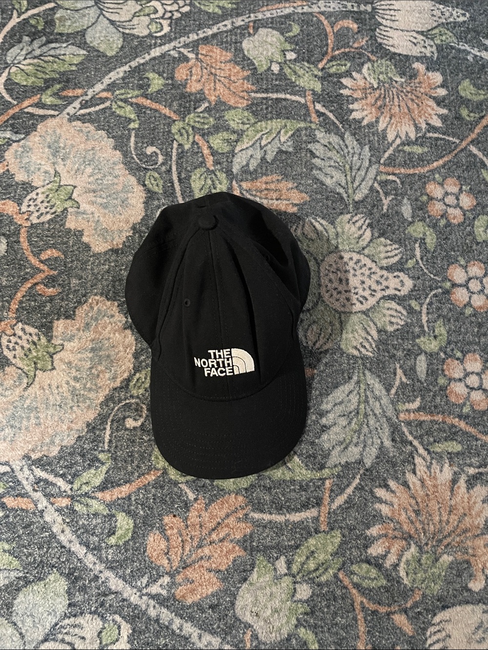 The North Face Black Embroidered Logo Cap